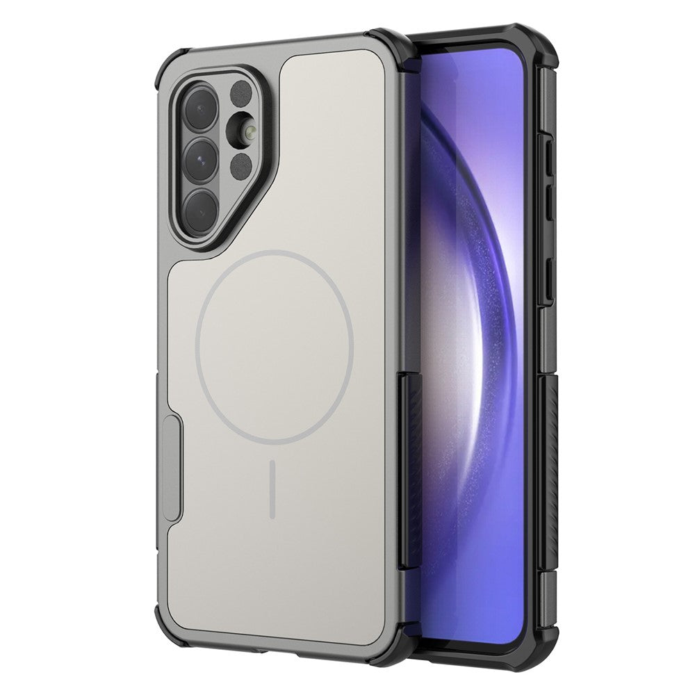 Samsung Galaxy A36 5G / A56 5G magnetisk stødsikkert Airbag PC+TPU-mobilcover