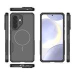 For Samsung Galaxy A57 5G Magnetic Case Shockproof Airbag PC+TPU Phone Cover