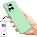 For Xiaomi 17 Max Liquid Silicone Case Phone Back Cover with Hand Strap