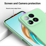 For Xiaomi 17 Max Liquid Silicone Case Phone Back Cover with Hand Strap
