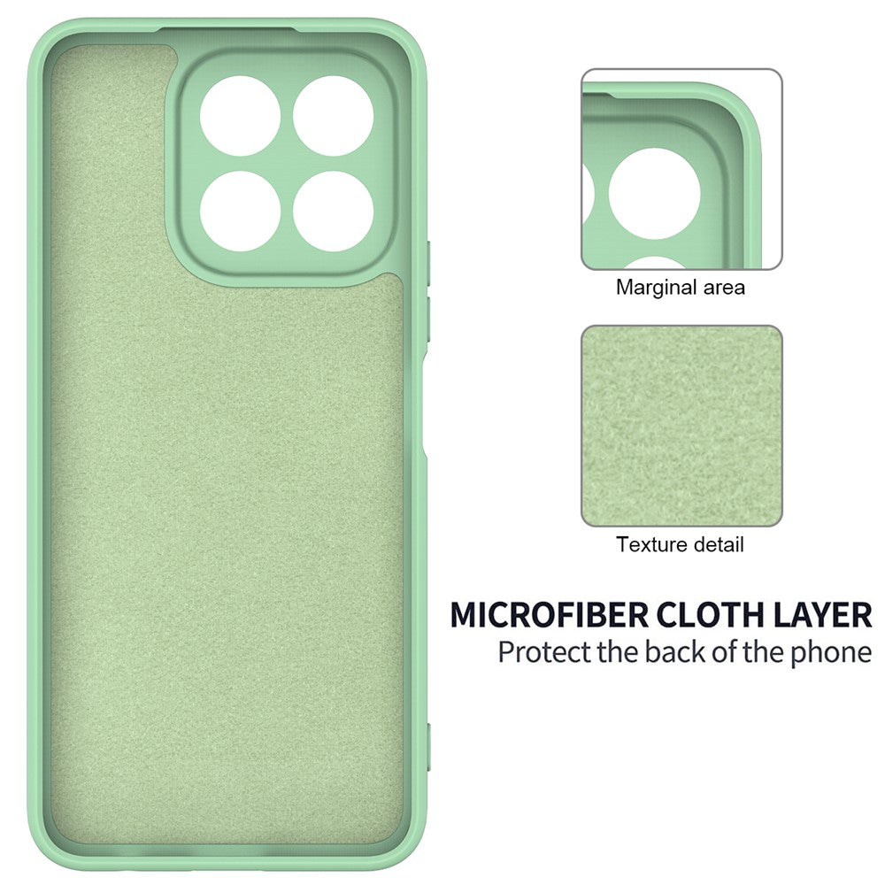 For Xiaomi 17 Max Liquid Silicone Case Phone Back Cover with Hand Strap
