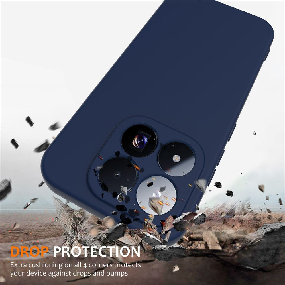For Xiaomi 17 Max Magnetic Case Anti-Drop Liquid Silicone Phone Cover with Lanyard