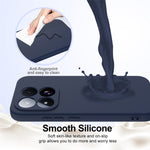 For Xiaomi 17 Max Magnetic Case Anti-Drop Liquid Silicone Phone Cover with Lanyard