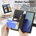 For Samsung Galaxy Z Fold8 Ultra Magnetic Case Detachable Wallet Stand Cloth Texture Leather + PC + TPU Phone Cover