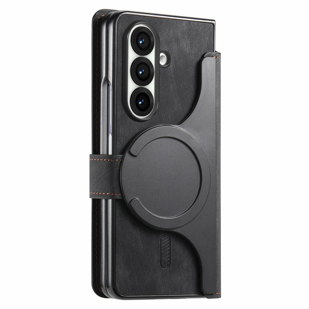 For Samsung Galaxy Z Fold7 5G Magnetic Case Detachable Wallet Leather RFID Blocking Foldable Phone Cover