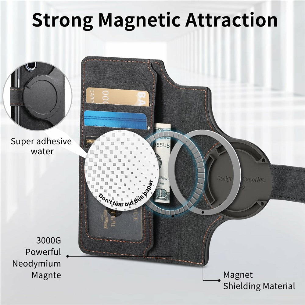 For Samsung Galaxy Z Fold7 5G Magnetic Case Detachable Wallet Leather RFID Blocking Foldable Phone Cover