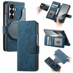 For Samsung Galaxy Z Fold7 5G Magnetic Case Detachable Wallet Leather RFID Blocking Foldable Phone Cover