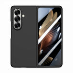 Til Samsung Galaxy Z Fold7 5G etui i hårdt pc-blødt telefoncover med indbygget hærdet glasfilm