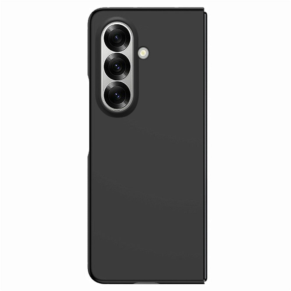 Til Samsung Galaxy Z Fold7 5G etui i hårdt pc-blødt telefoncover med indbygget hærdet glasfilm