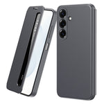 For Samsung Galaxy A27 5G Case Smart View Window Leather Phone Cover