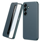 For Samsung Galaxy A27 5G Case Smart View Window Leather Phone Cover