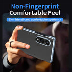 For Samsung Galaxy Z Fold8 Case Carbon Fiber Texture Leather Hard PC Phone Cover