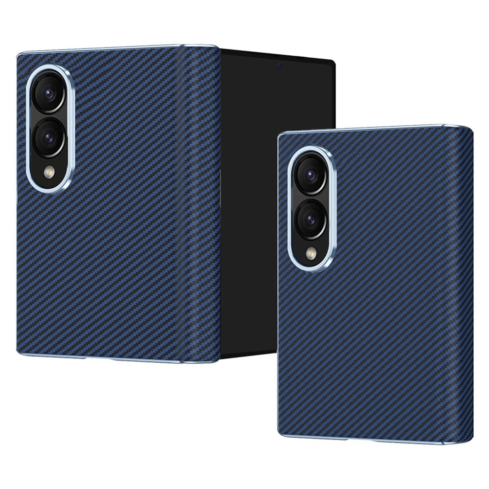 For Samsung Galaxy Z Fold8 Case Carbon Fiber Texture Leather Hard PC Phone Cover