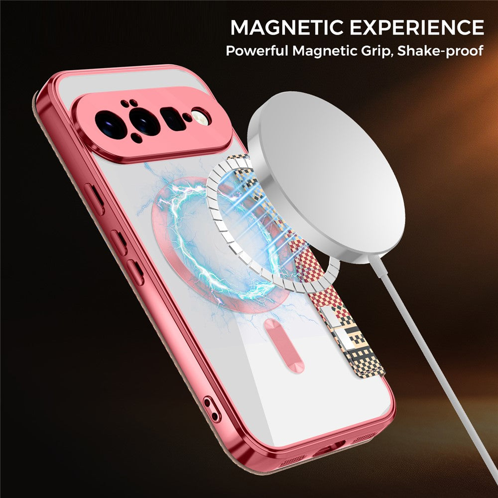For Google Pixel 11 Magnetic Case RFID Blocking Card Slots Leather Cover