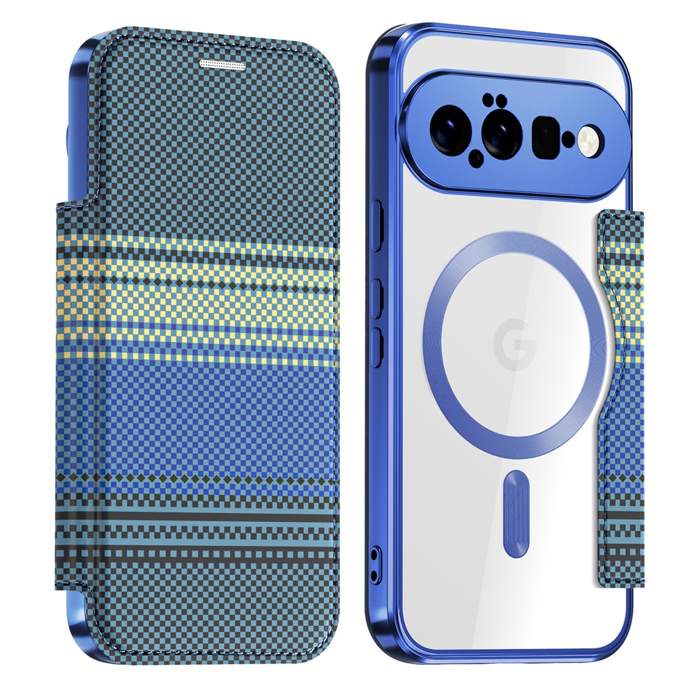 For Google Pixel 11 Magnetic Case RFID Blocking Card Slots Leather Cover