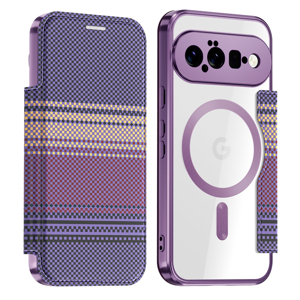 For Google Pixel 11 Magnetic Case RFID Blocking Card Slots Leather Cover
