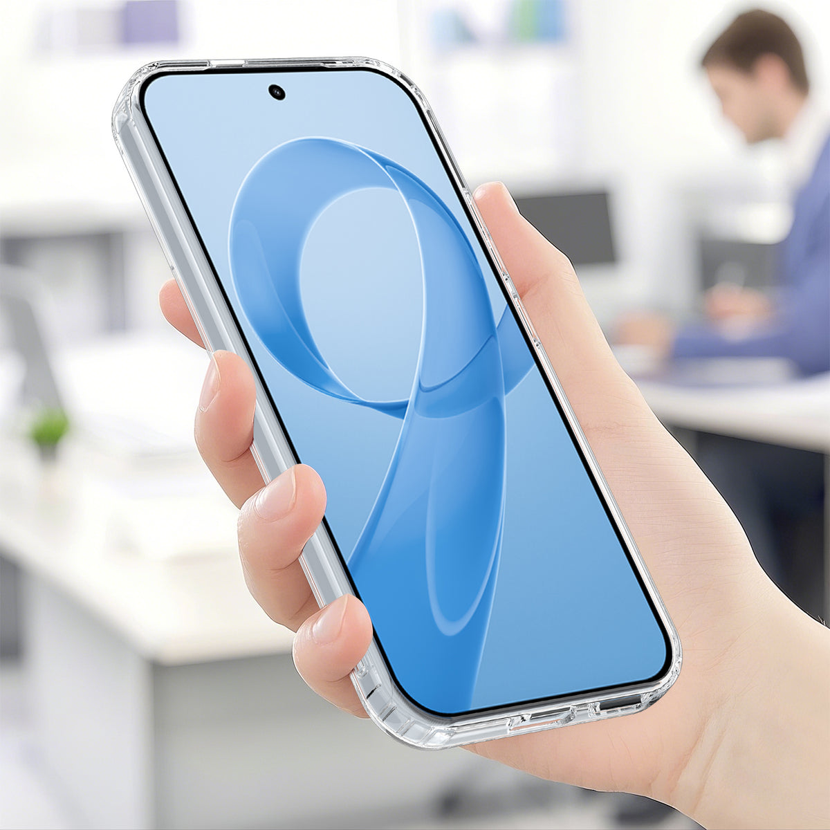Xiaomi Poco F8 Pro 5G / Xiaomi Redmi K90 5G gennemsigtigt magnetisk mobilcover i TPU + akrylbagpanel