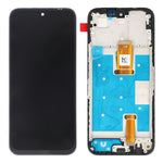 For Honor X6c 4G Grade C LCD-skærm og digitizer-enhed + rammedel (uden logo)