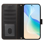 For iPhone 15 Pro Max Case 4 Card Slots Wallet Stand PU Leather Phone Cover with Wrist Strap