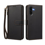 For Samsung Galaxy A37 5G / A56 5G / A36 5G Case 4 Card Slots Wallet Stand PU Leather Phone Cover with Wrist Strap