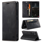 AUTSPACE til Samsung Galaxy S25 FE Wallet Case A01 Læder Stand Cover med RFID-blokerende Kortrum