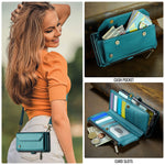 CASEME for Samsung Galaxy Z Fold8 Ultra Case  C36 Series Zipper Wallet Leather Phone Cover with Straps