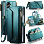 CASEME for Samsung Galaxy Z Fold8 Ultra Case  C36 Series Zipper Wallet Leather Phone Cover with Straps