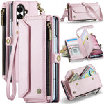 CASEME for Samsung Galaxy Z Fold8 Ultra Case  C36 Series Zipper Wallet Leather Phone Cover with Straps