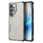 For Samsung Galaxy S24 Magnetic Case Shockproof Airbag PC+TPU Phone Cover