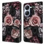 Til Xiaomi Redmi A7 4G Læderetui Mønstertryk Stand Flip Telefoncover