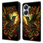 Til Xiaomi Redmi A7 4G Læderetui Mønstertryk Stand Flip Telefoncover