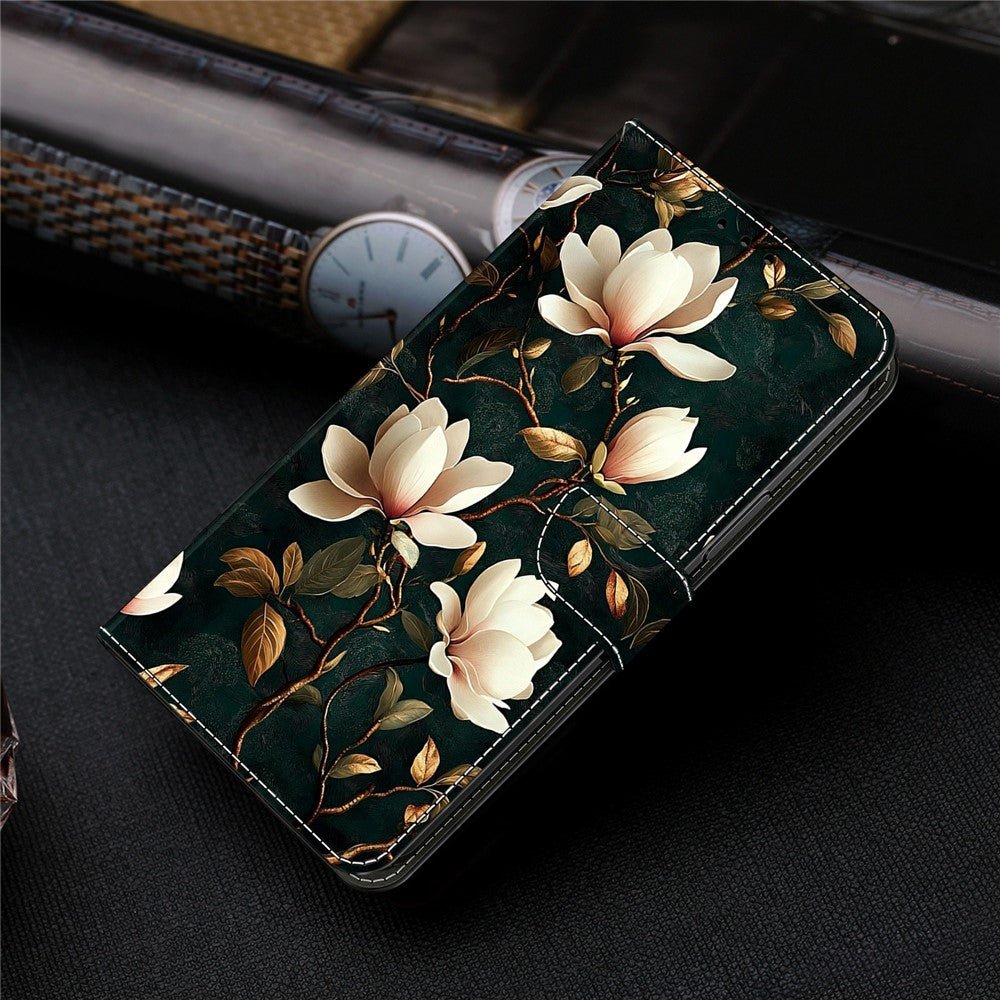 For Xiaomi Redmi A7 4G Wallet Stand Case Pattern Printing Leather Phone Cover