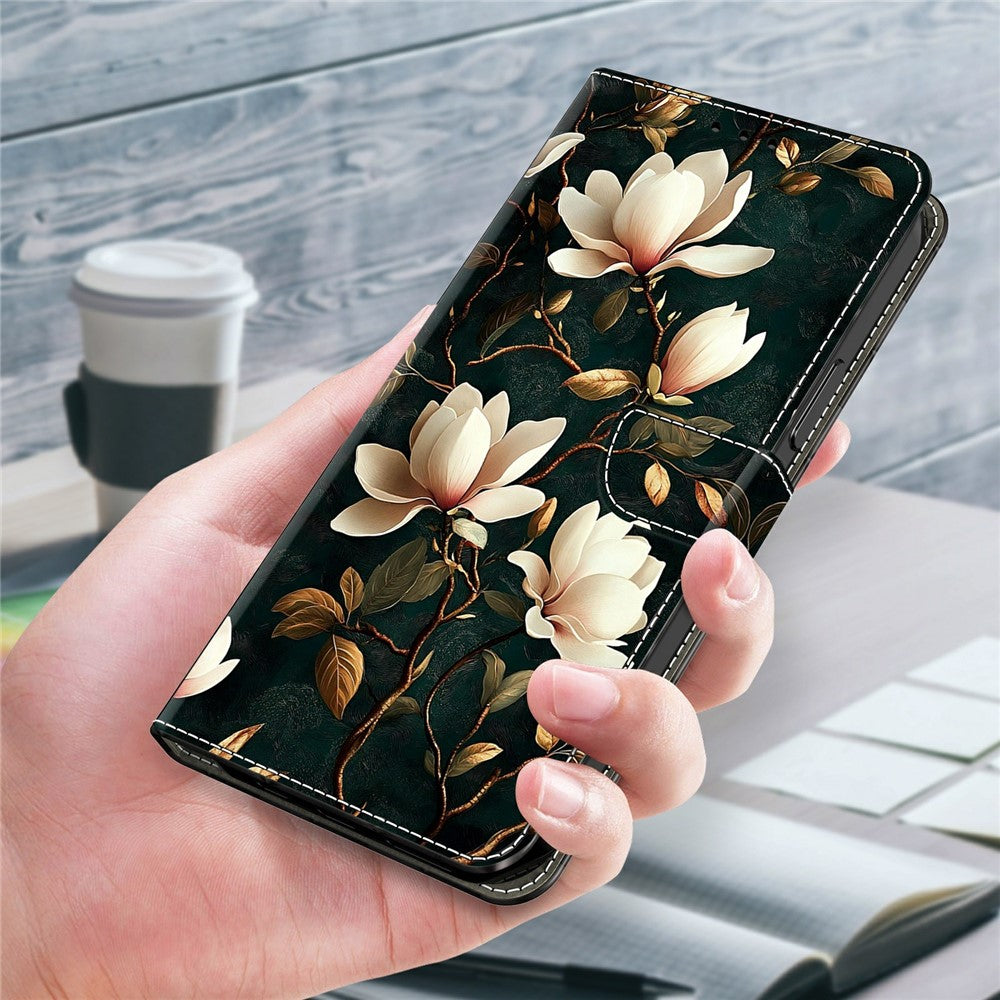 For Xiaomi Redmi A7 4G Wallet Stand Case Pattern Printing Leather Phone Cover