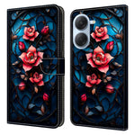 For Xiaomi Redmi A7 4G Wallet Stand Case Pattern Printing Leather Phone Cover