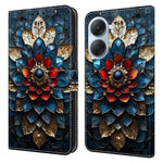 For Xiaomi Redmi A7 4G Wallet Stand Case Pattern Printing Leather Phone Cover