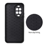 Huawei Nova 15 5G-cover med kulfiberstruktur, læderbelagt TPU-PC-mobilcover med metalring til magnetisk bilholder