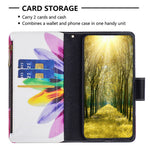 For Samsung Galaxy A34 5G Leather Case with Strap Pattern Printing Zipper Wallet Phone Stand Cover