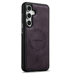 LC.IMEEKE L6 For Samsung Galaxy A18 4G Magnetic Case PU Leather Coated PC TPU Phone Cover