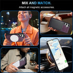 LC.IMEEKE L6 For Samsung Galaxy A18 4G Magnetic Case PU Leather Coated PC TPU Phone Cover