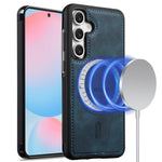 LC.IMEEKE L6 For Samsung Galaxy A18 4G Magnetic Case PU Leather Coated PC TPU Phone Cover