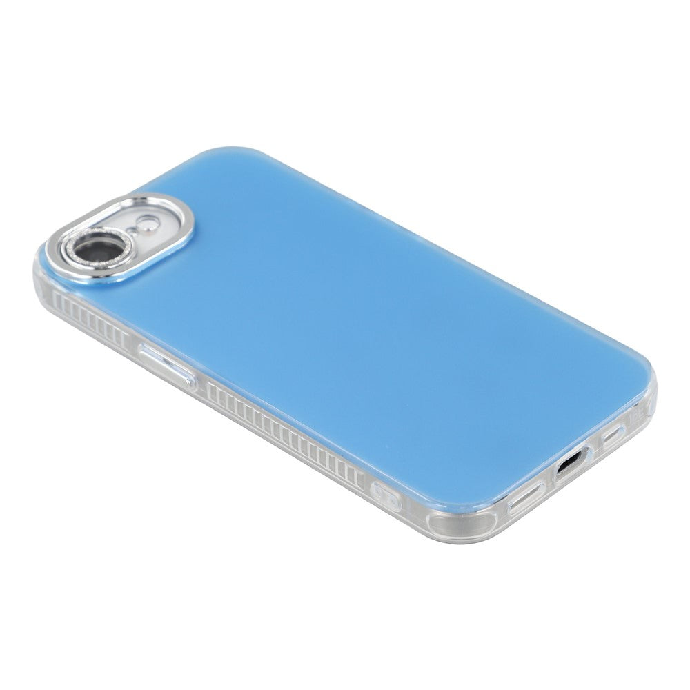 iPhone 17e/16e-skal PC + TPU IMD-mobilskal med elektropläterad kameraram