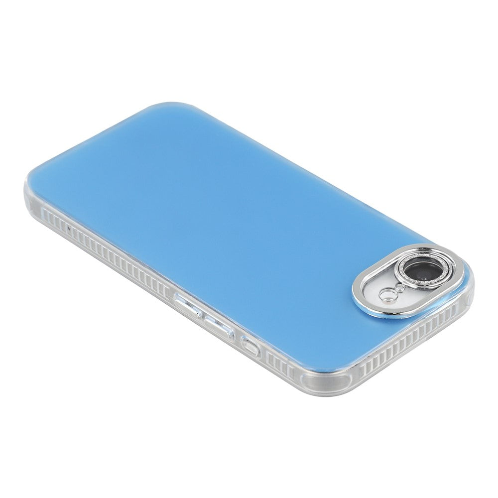 iPhone 17e/16e-skal PC + TPU IMD-mobilskal med elektropläterad kameraram
