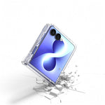 Samsung Galaxy Z Flip8 skal Anti-fall genomskinligt hårt PC-mobilskal