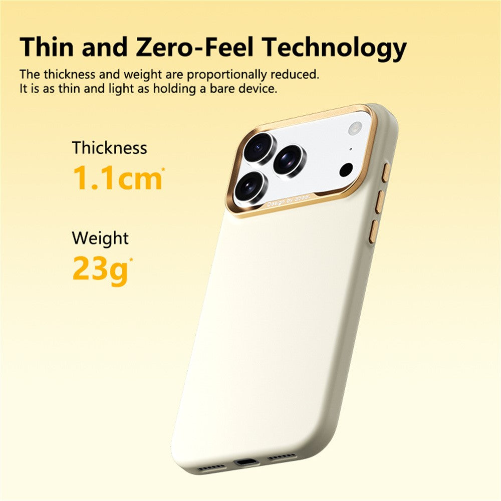 ABEEL For iPhone 17 Pro / 18 Pro Magnetic Case Liquid Silicone Skin Feel PC Phone Cover