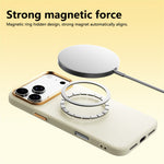 ABEEL For iPhone 17 Pro / 18 Pro Magnetic Case Liquid Silicone Skin Feel PC Phone Cover