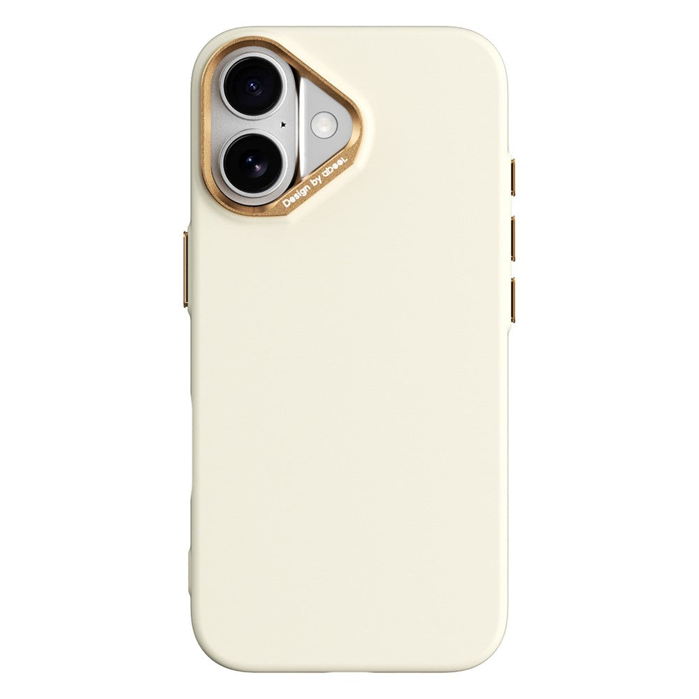 ABEEL For iPhone 16 Magnetic Case Liquid Silicone Skin Feel PC Phone Cover