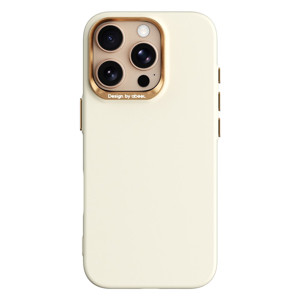 ABEEL For iPhone 16 Pro Magnetic Case Liquid Silicone Skin Feel PC Phone Cover