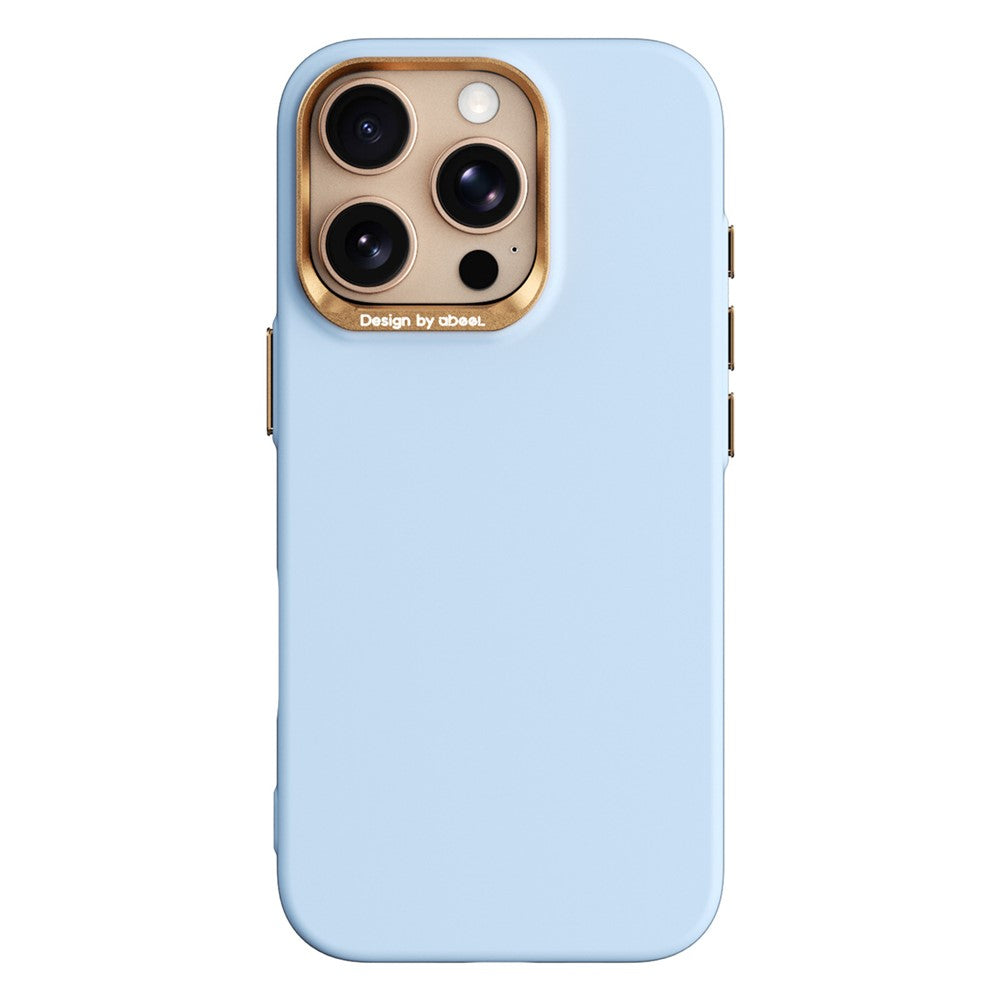 ABEEL For iPhone 16 Pro Magnetic Case Liquid Silicone Skin Feel PC Phone Cover