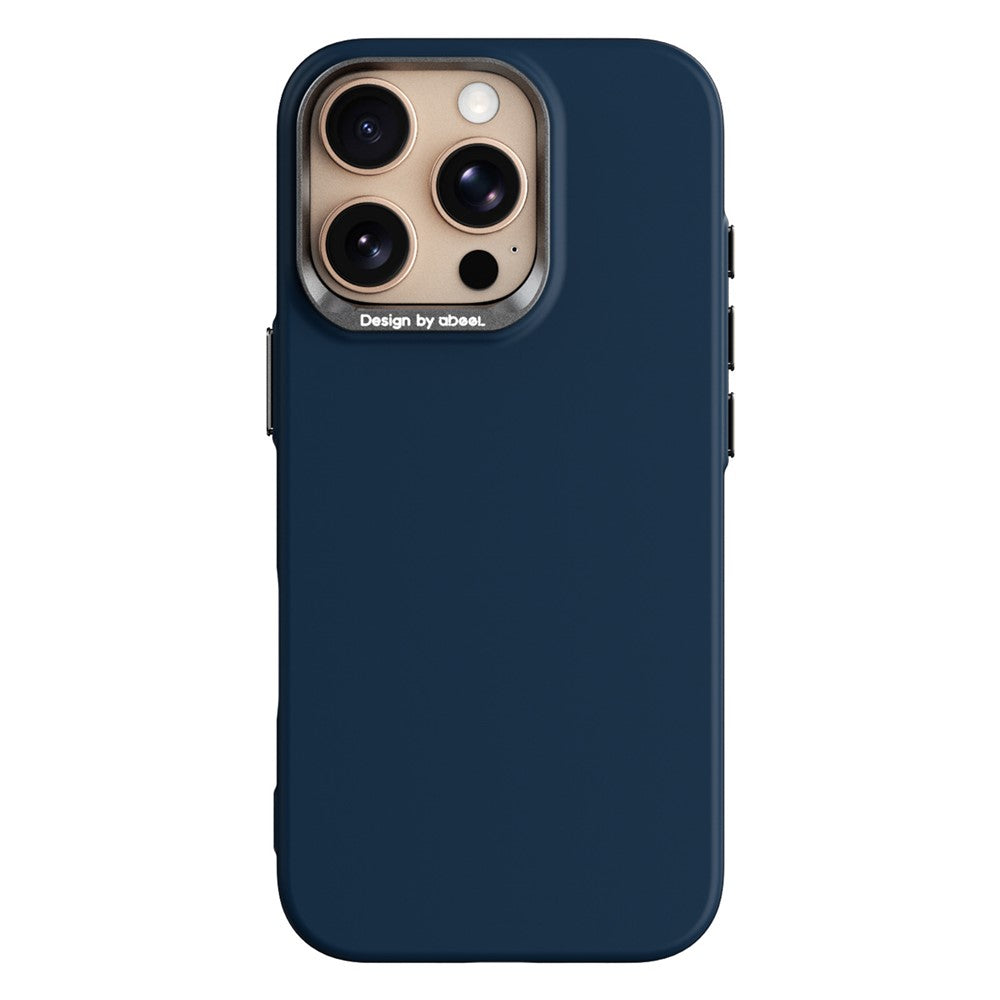 ABEEL For iPhone 16 Pro Magnetic Case Liquid Silicone Skin Feel PC Phone Cover