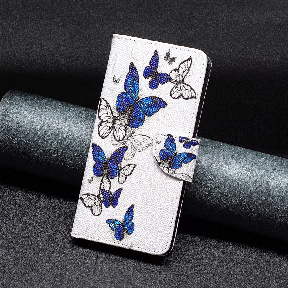 For Samsung Galaxy A34 5G Leather Case Pattern Printing Wallet Stand Flip Mobile Cover